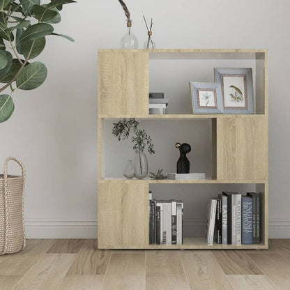 Libreria/Divisorio Rovere Sonoma 80x24x94 cm in Truciolato | homemem39