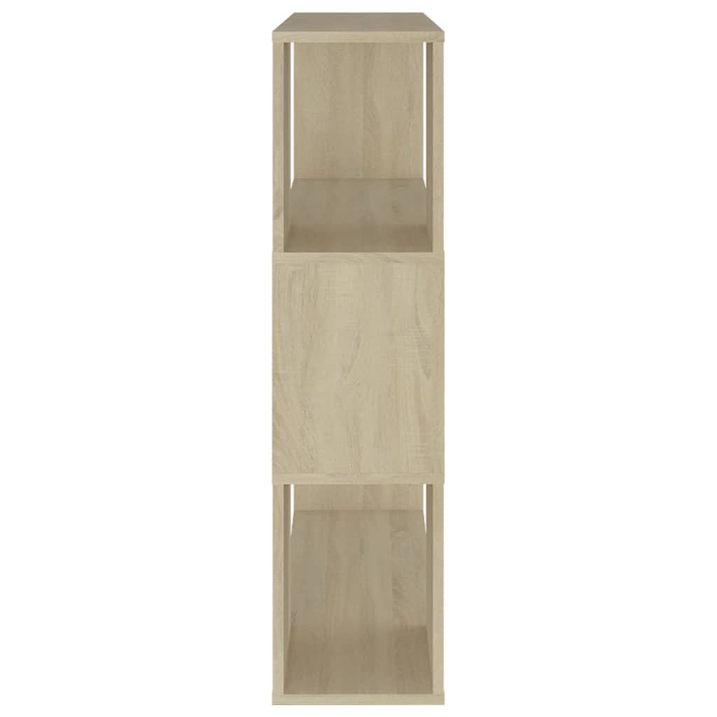 Libreria/Divisorio Rovere Sonoma 80x24x94 cm in Truciolato