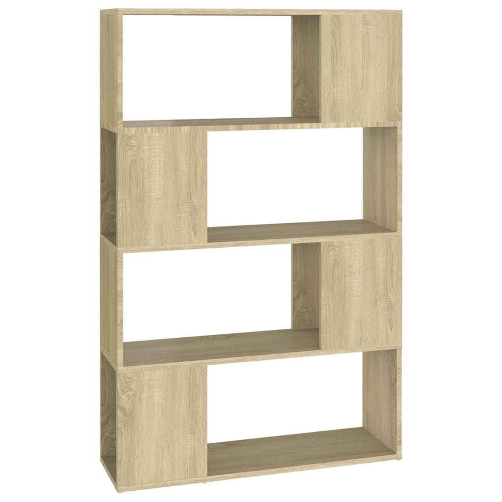 Libreria/Divisorio Rovere Sonoma 80x24x124,5 cm in Truciolato | homemem39
