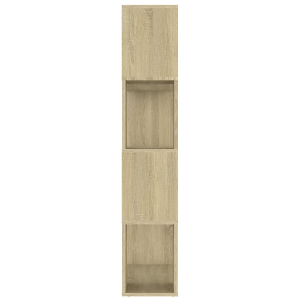 Libreria/Divisorio Rovere Sonoma 80x24x124,5 cm in Truciolato | homemem39
