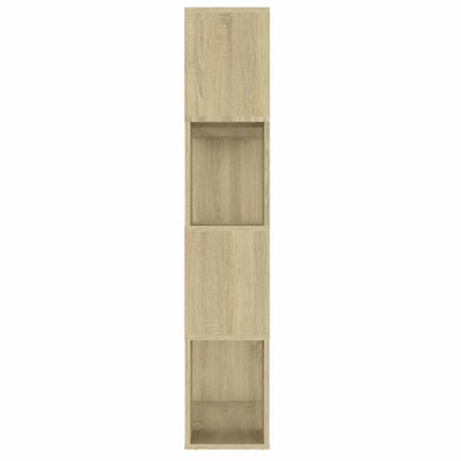 Libreria/Divisorio Rovere Sonoma 80x24x124,5 cm in Truciolato