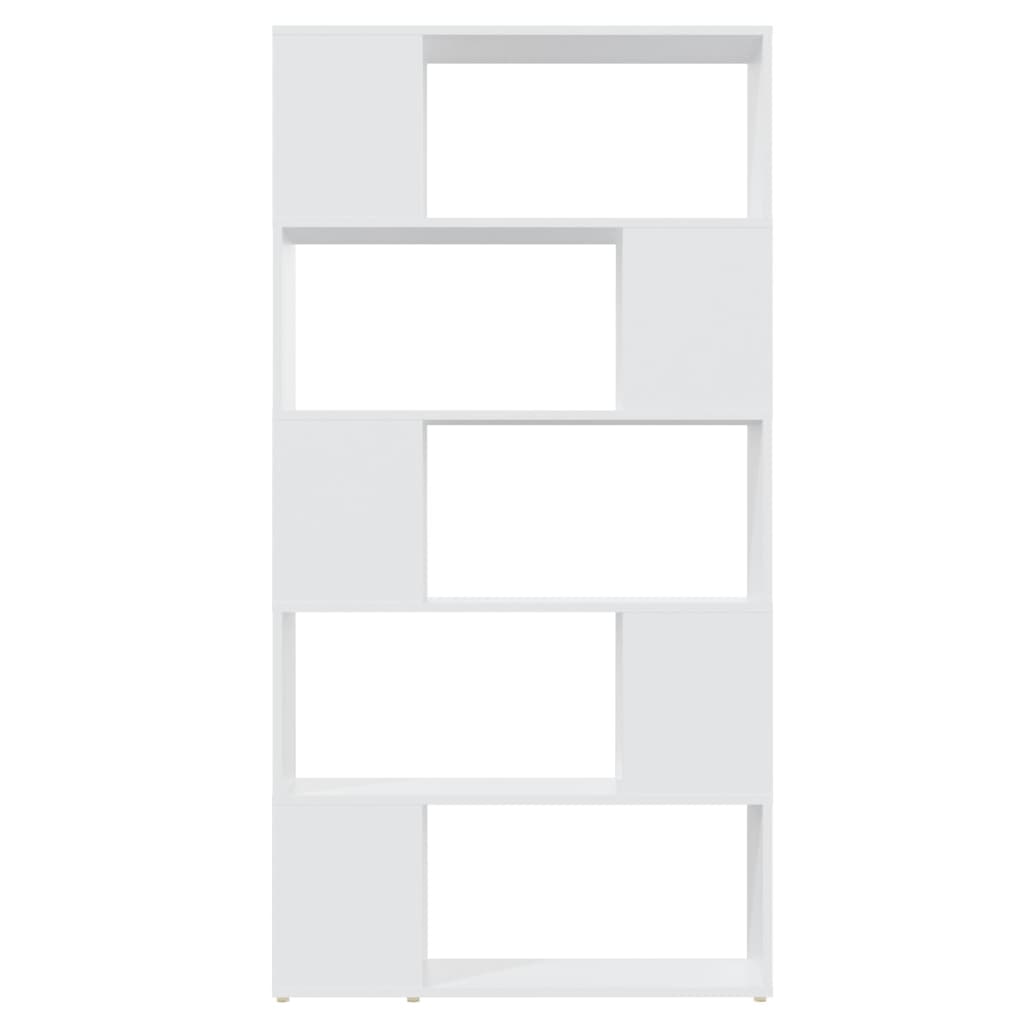 Libreria/Divisorio Bianco 80x24x155 cm in Truciolato | homemem39