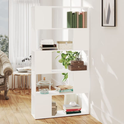 Libreria/Divisorio Bianco 80x24x155 cm in Truciolato | homemem39