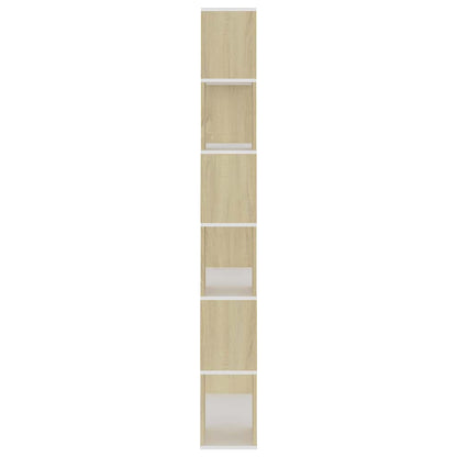 Libreria/Divisorio Rovere Sonoma 80x24x186 cm in Truciolato
