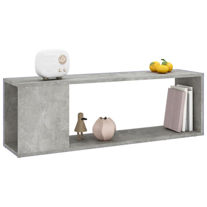 Mobile TV Grigio Cemento 100x24x32 cm in Truciolato