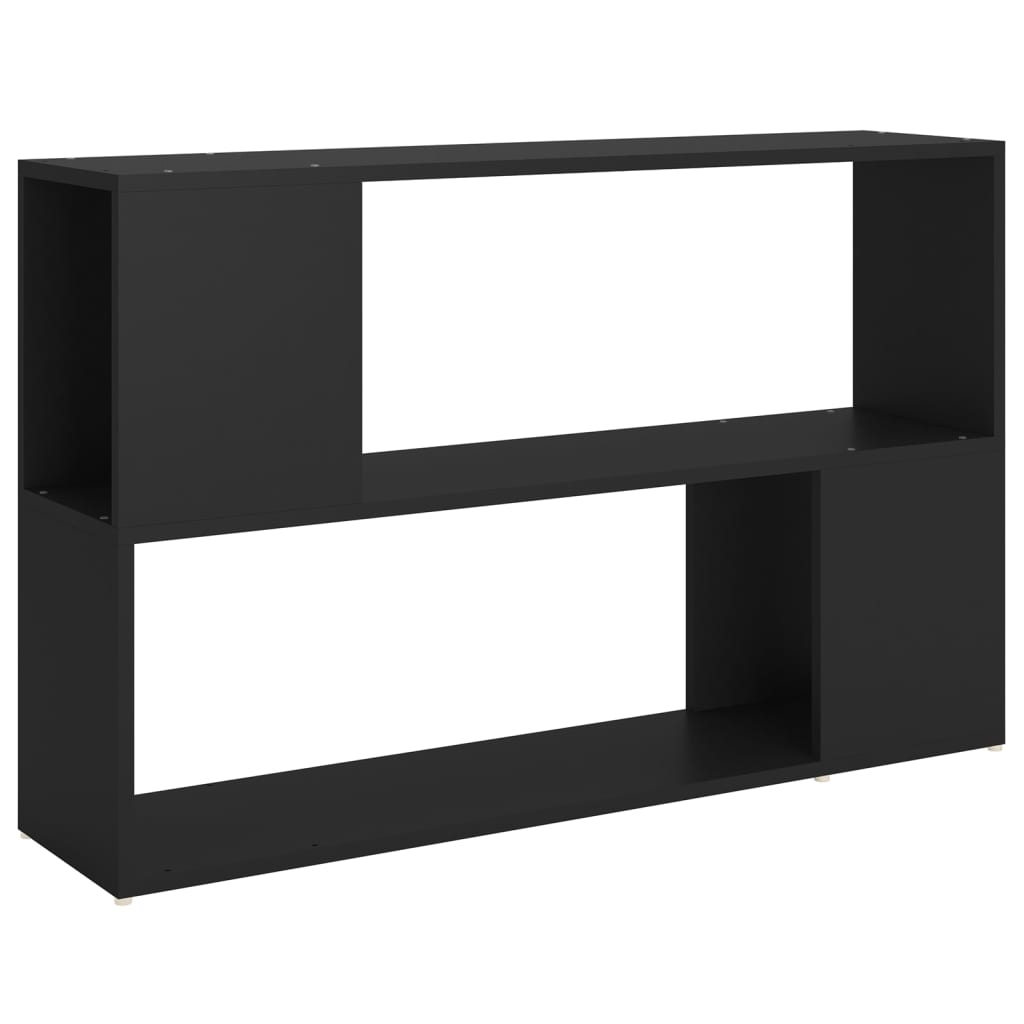 Libreria Nera 100x24x63 cm in Truciolato - homemem39