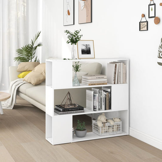 Libreria/Divisorio Bianco 100x24x94 cm | homemem39