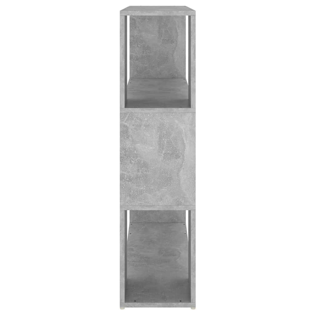 Libreria/Divisorio Grigio Cemento 100x24x94 cm