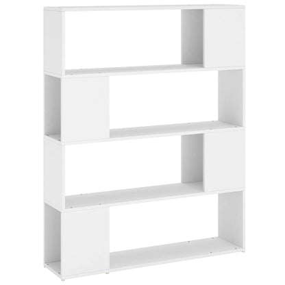 Libreria/Divisorio Bianco 100x24x124 cm | homemem39