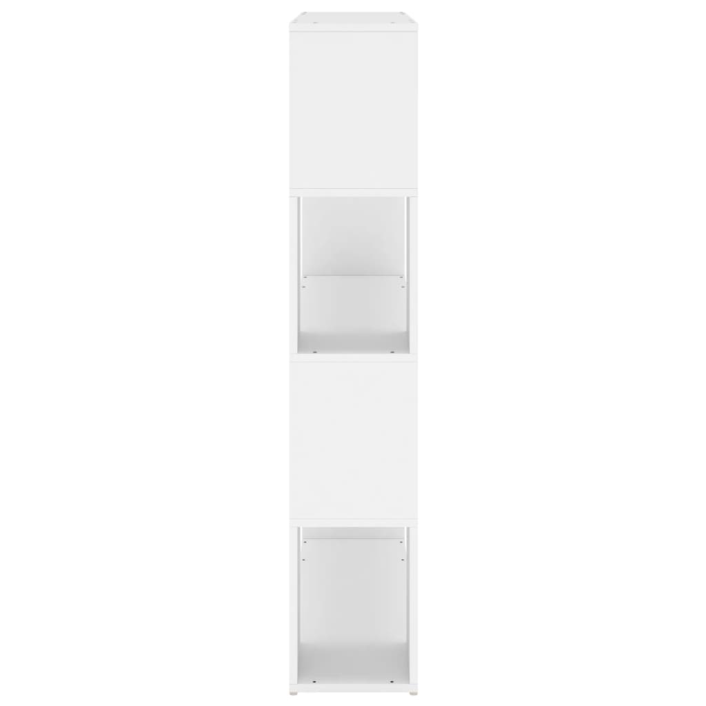 Libreria/Divisorio Bianco 100x24x124 cm | homemem39