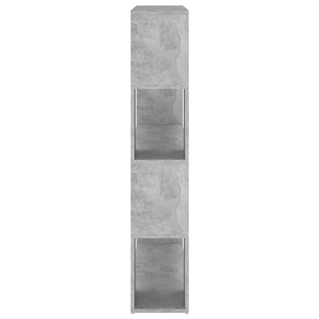 Libreria/Divisorio Grigio Cemento 100x24x124 cm
