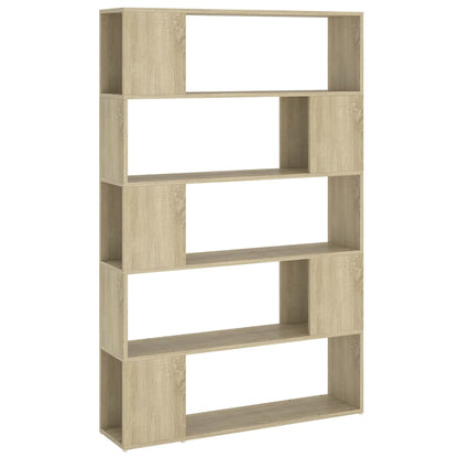 Libreria/Divisorio Rovere Sonoma 100x24x155 cm in Truciolato | homemem39