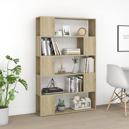 Libreria/Divisorio Rovere Sonoma 100x24x155 cm in Truciolato | homemem39