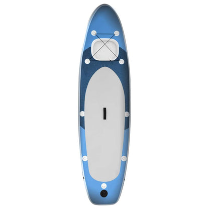 Set Tavola da SUP Gonfiabile Blu 300x76x10 cm | homemem39