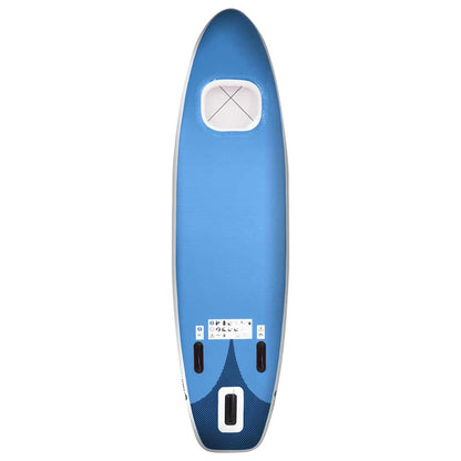 Set Tavola da SUP Gonfiabile Blu 300x76x10 cm