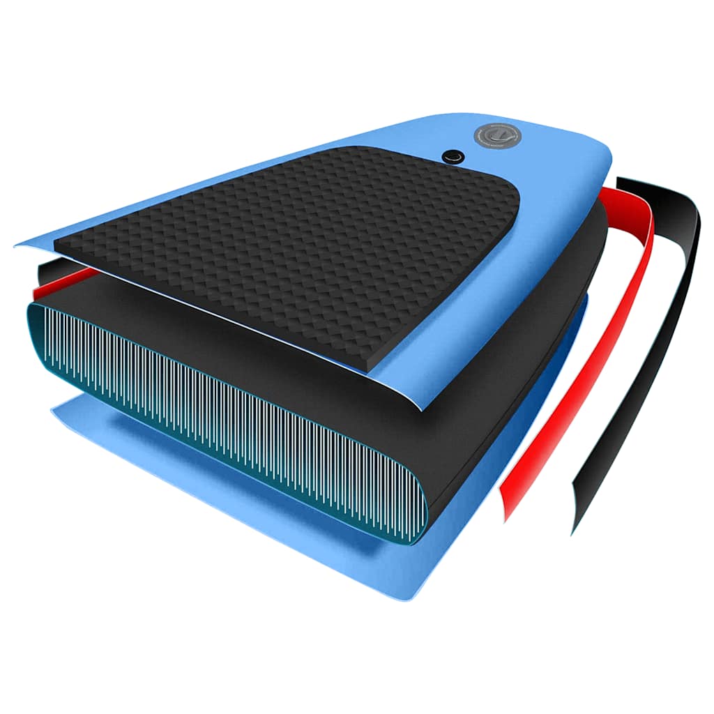 Set Tavola da SUP Gonfiabile Blu 300x76x10 cm | homemem39