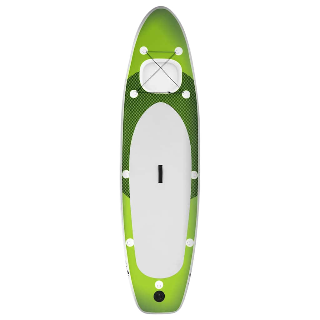 Set Tavola da SUP Gonfiabile Verde 300x76x10 cm - homemem39