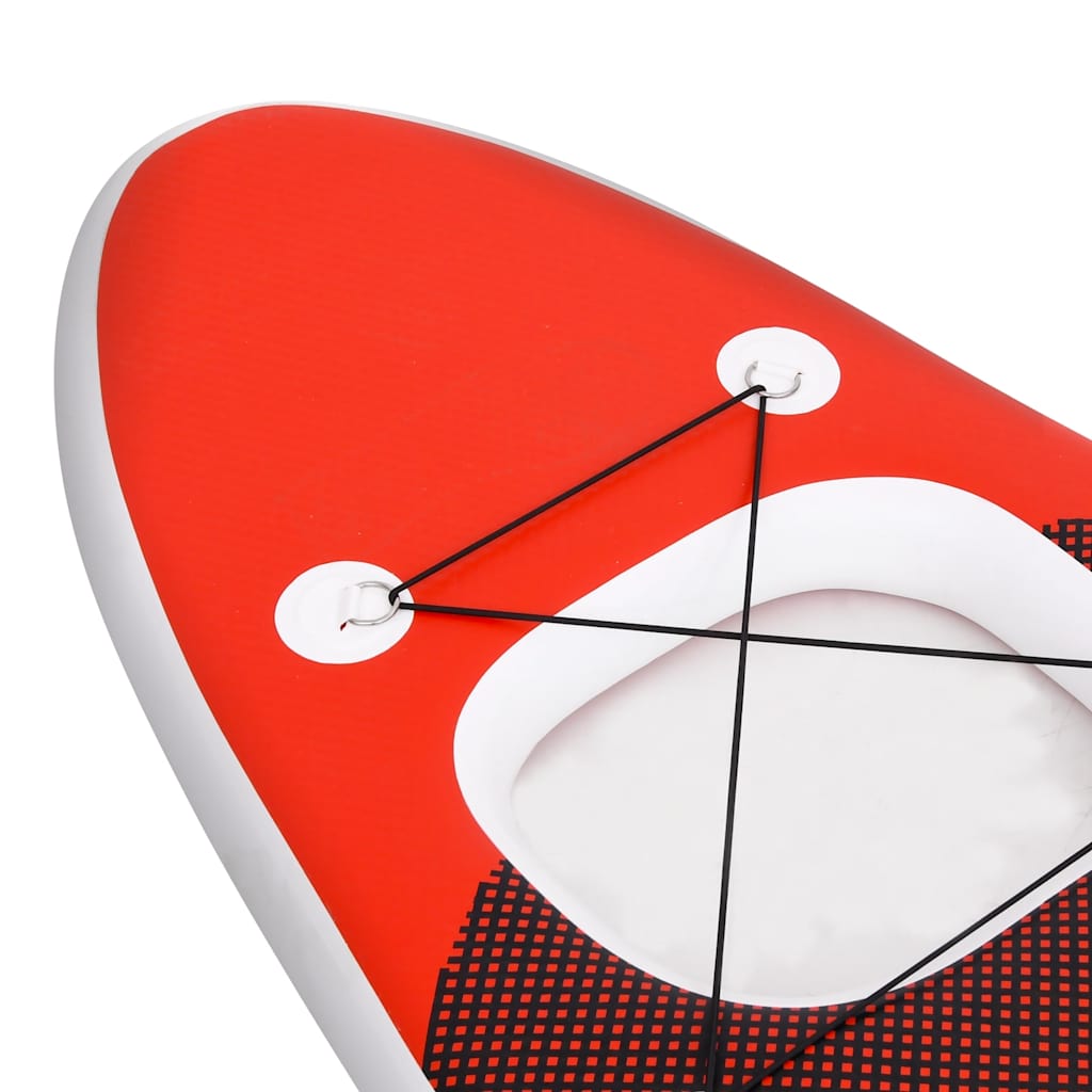 Set Tavola SUP Gonfiabile Rossa 330x76x10 cm | homemem39