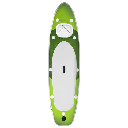 Set Tavola SUP Gonfiabile Verde 330x76x10 cm | homemem39