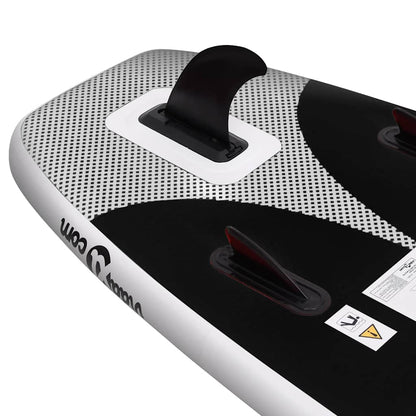 Set Tavola SUP Gonfiabile Nera 330x76x10 cm | homemem39