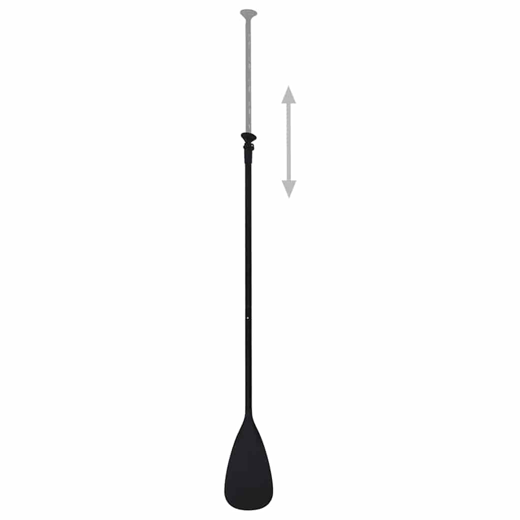 Set Tavola SUP Gonfiabile Nera 330x76x10 cm | homemem39