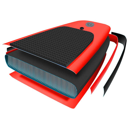 Set Tavola da SUP Gonfiabile Rosso 360x81x10 cm | homemem39
