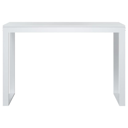 Scrivania per Computer Bianca 110x60x73 cm in Legno Multistrato - homemem39