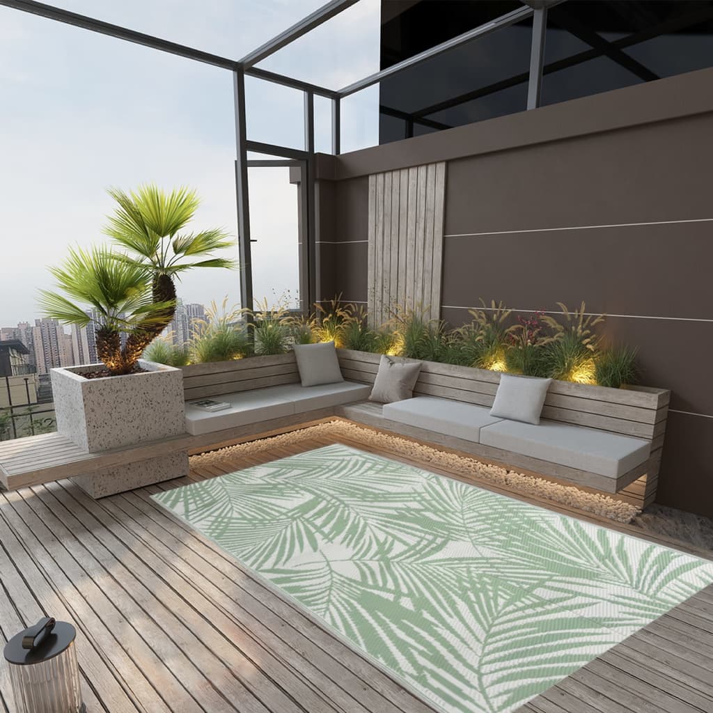 Tappeto da Esterno ARAKIL Verde 120x180 cm in PP - homemem39