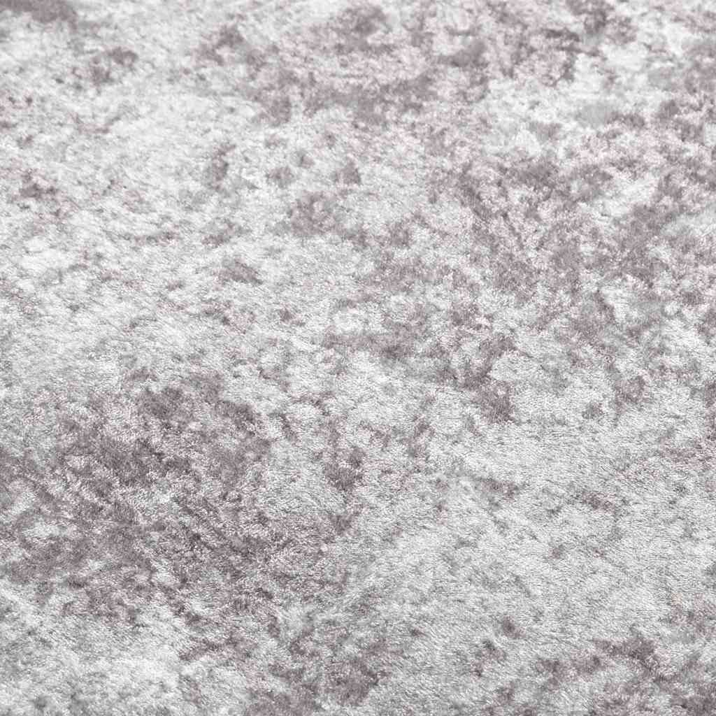 Tappeto Lavabile 120x180 cm Grigio Antiscivolo - homemem39