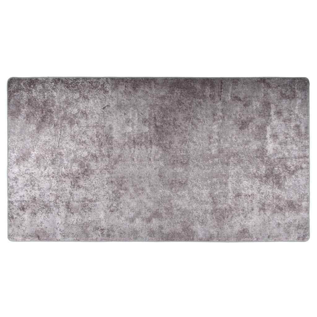 Tappeto Lavabile 190x300 cm Grigio Antiscivolo - homemem39
