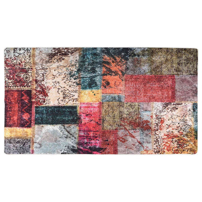 Tappeto Lavabile Patchwork 190x300 cm Multicolore Antiscivolo - homemem39