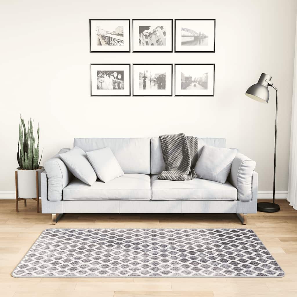 Tappeto Lavabile 80x150 cm Multicolore Antiscivolo - homemem39