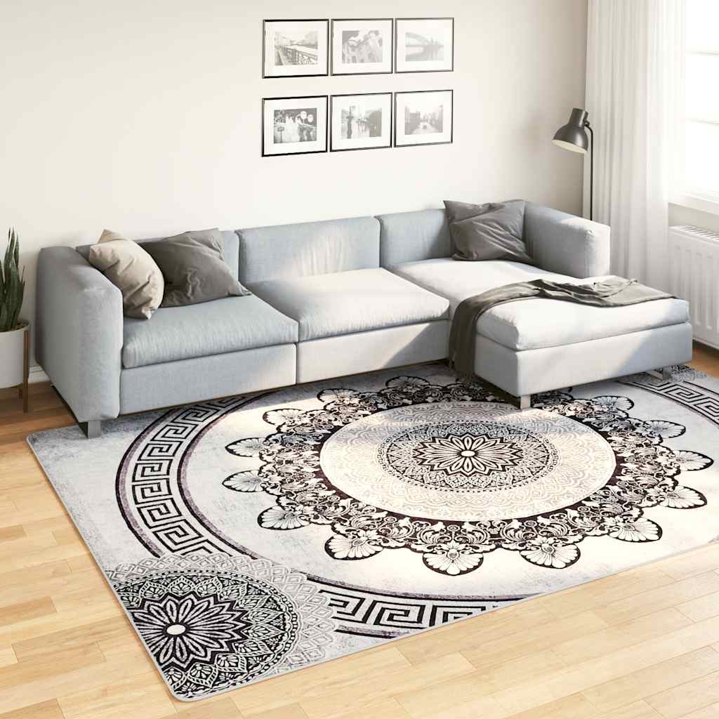 Tappeto Lavabile 190x300 cm Multicolore Antiscivolo - homemem39