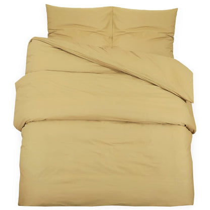 Set Copripiumino Tortora 200x200 cm in Microfibra Leggera | homemem39