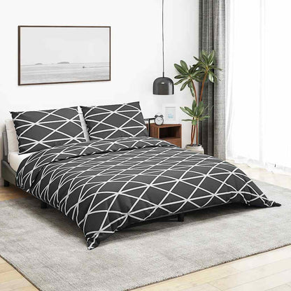 Set Copripiumino Grigio 140x200 cm in Cotone | homemem39