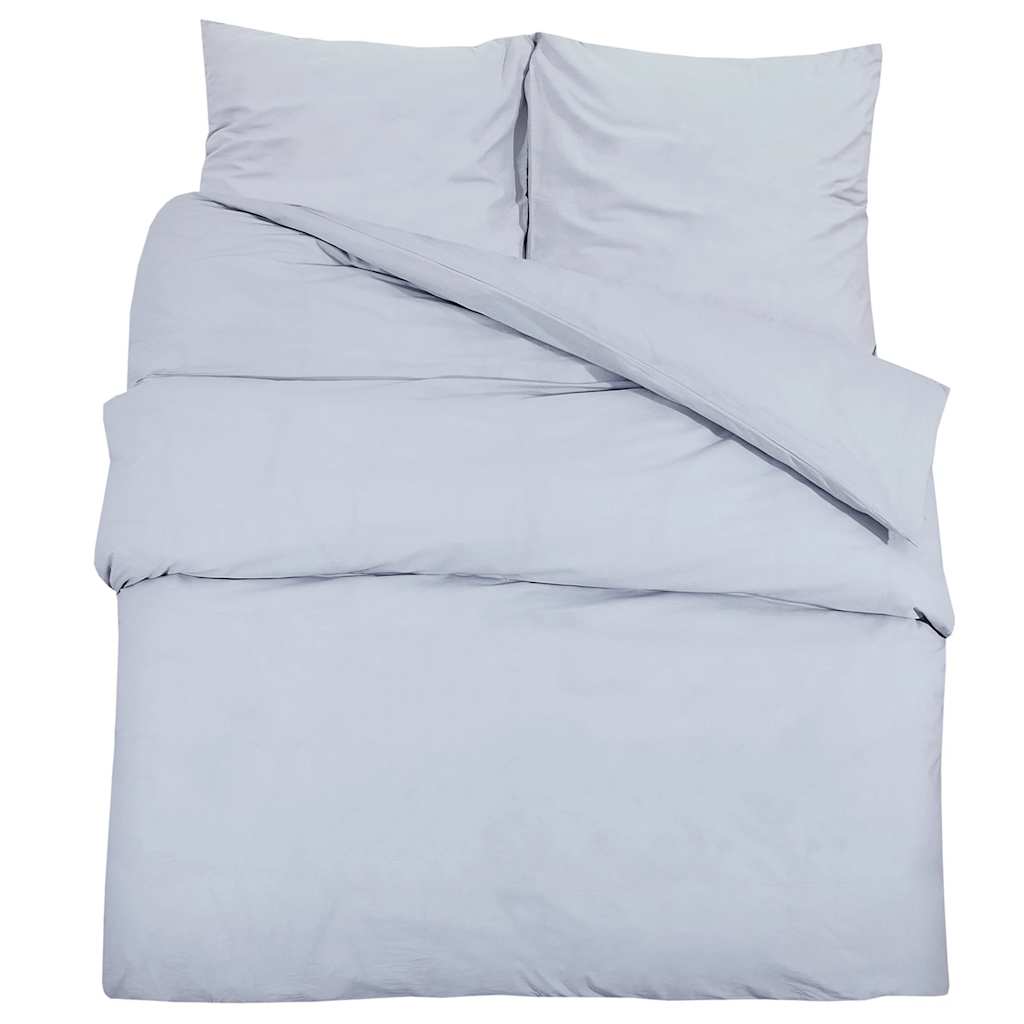 Set Copripiumino Grigio 140x200 cm in Cotone | homemem39