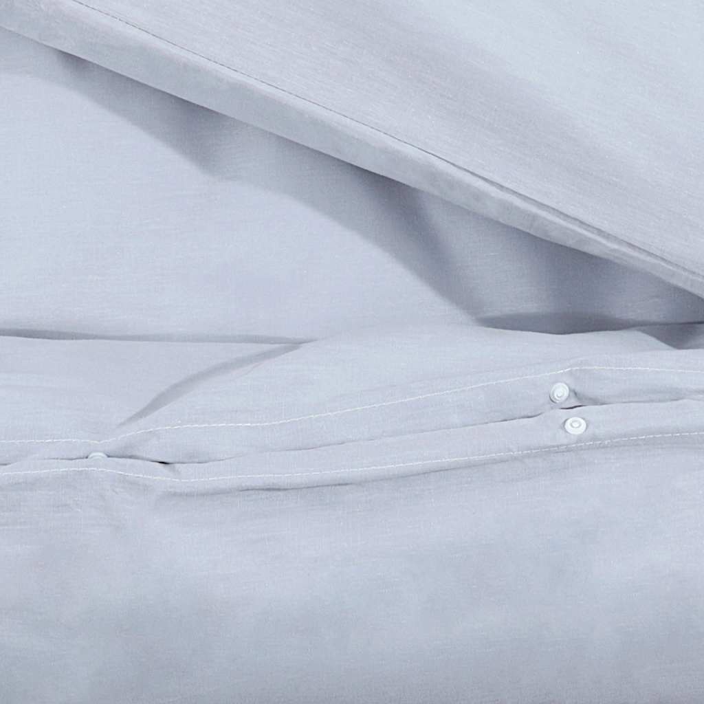 Set Copripiumino Grigio 140x200 cm in Cotone | homemem39