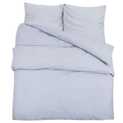 Set Copripiumino Grigio 240x220 cm in Cotone | homemem39