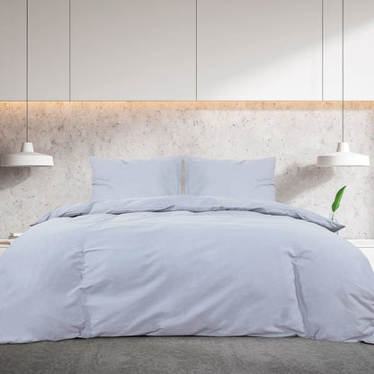 Set Copripiumino Grigio 240x220 cm in Cotone | homemem39