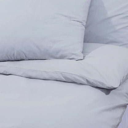 Set Copripiumino Grigio 240x220 cm in Cotone | homemem39