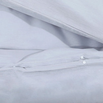 Set Copripiumino Grigio 200x220 cm in Cotone | homemem39