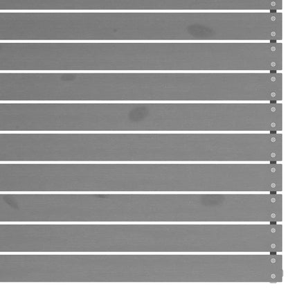 Divani Angolari da Giardino 2 pz Grigi in Massello di Pino