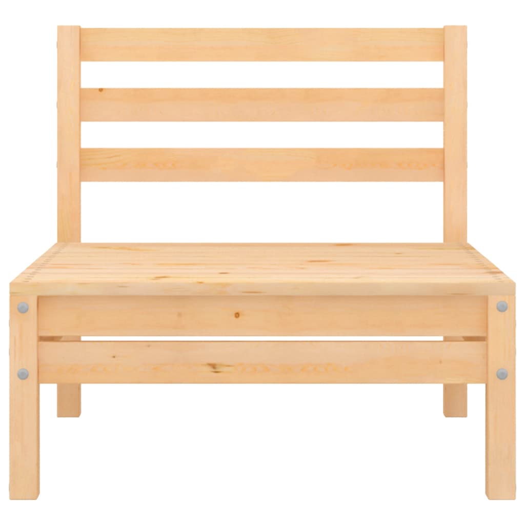 Set Salotto da Giardino 4 pz in Legno Massello di Pino - homemem39