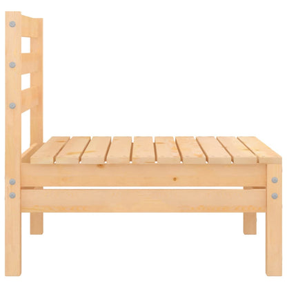 Set Salotto da Giardino 4 pz in Legno Massello di Pino - homemem39