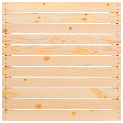 Set Salotto da Giardino 4 pz in Legno Massello di Pino