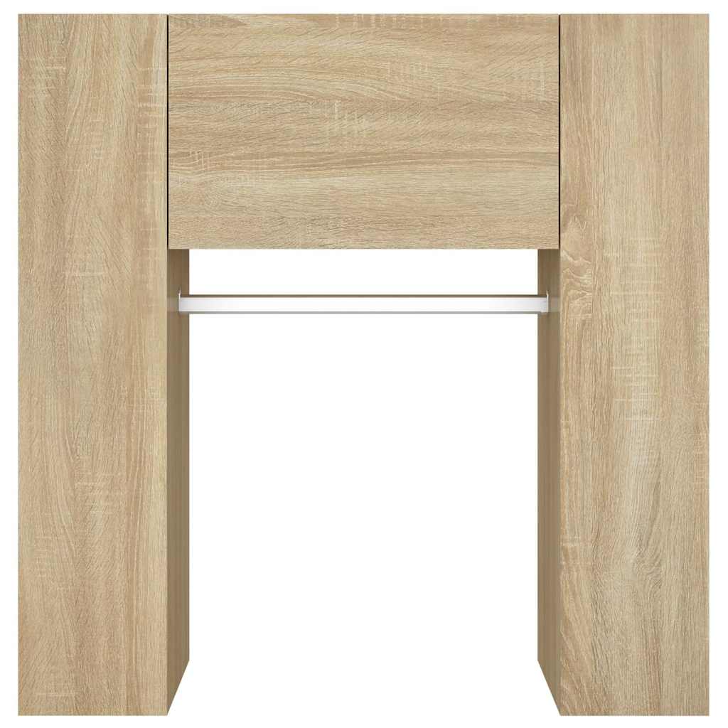 Mobili da Corridoio 2 pz Rovere Sonoma in Legno Multistrato