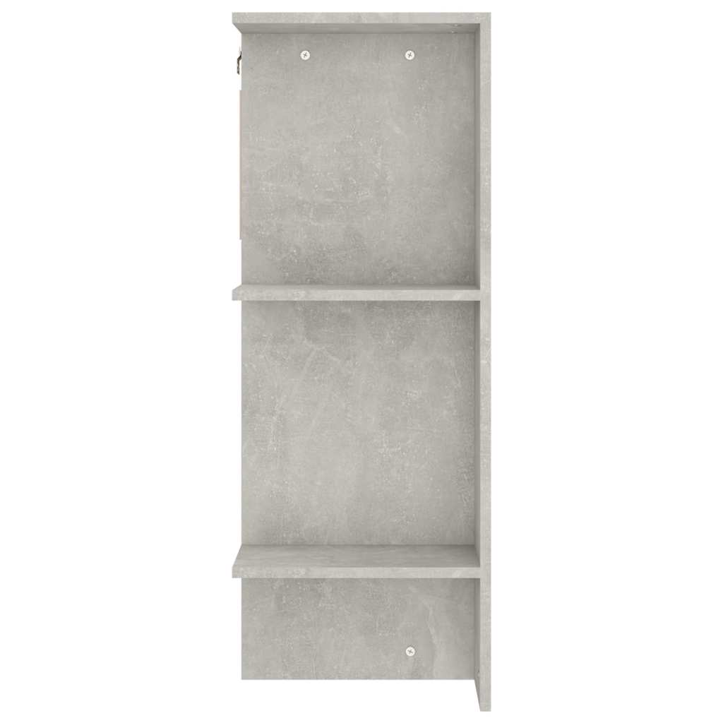 Mobili da Corridoio 2 pz Grigio Cemento in Legno Multistrato