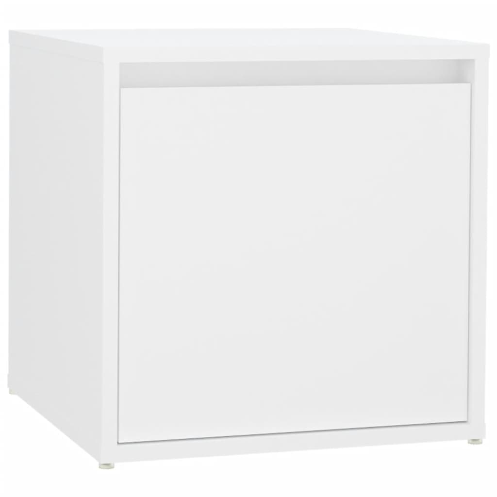 White Plywood Hallway Furniture Set