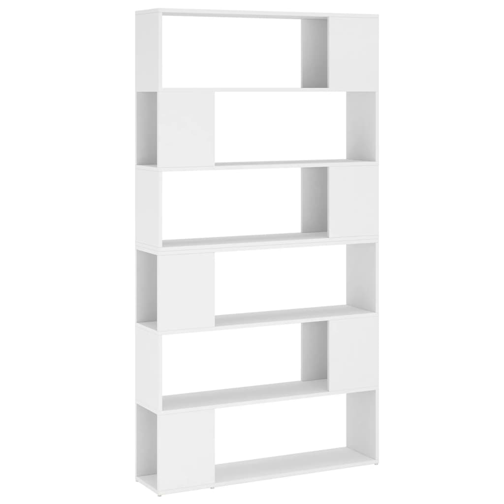 Libreria/Divisorio Stanza Bianco 100x24x188 cm | homemem39