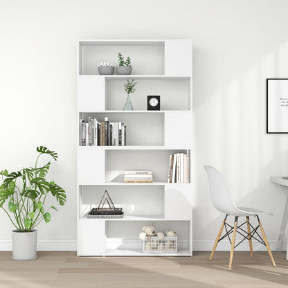 Libreria/Divisorio Stanza Bianco 100x24x188 cm | homemem39